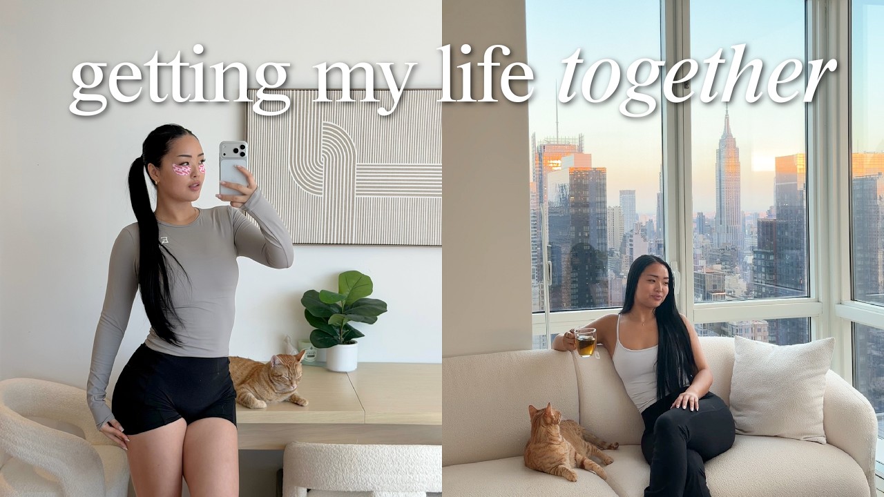 productive days in my life 🌱 routines, gym, chatty life update & getting back on track